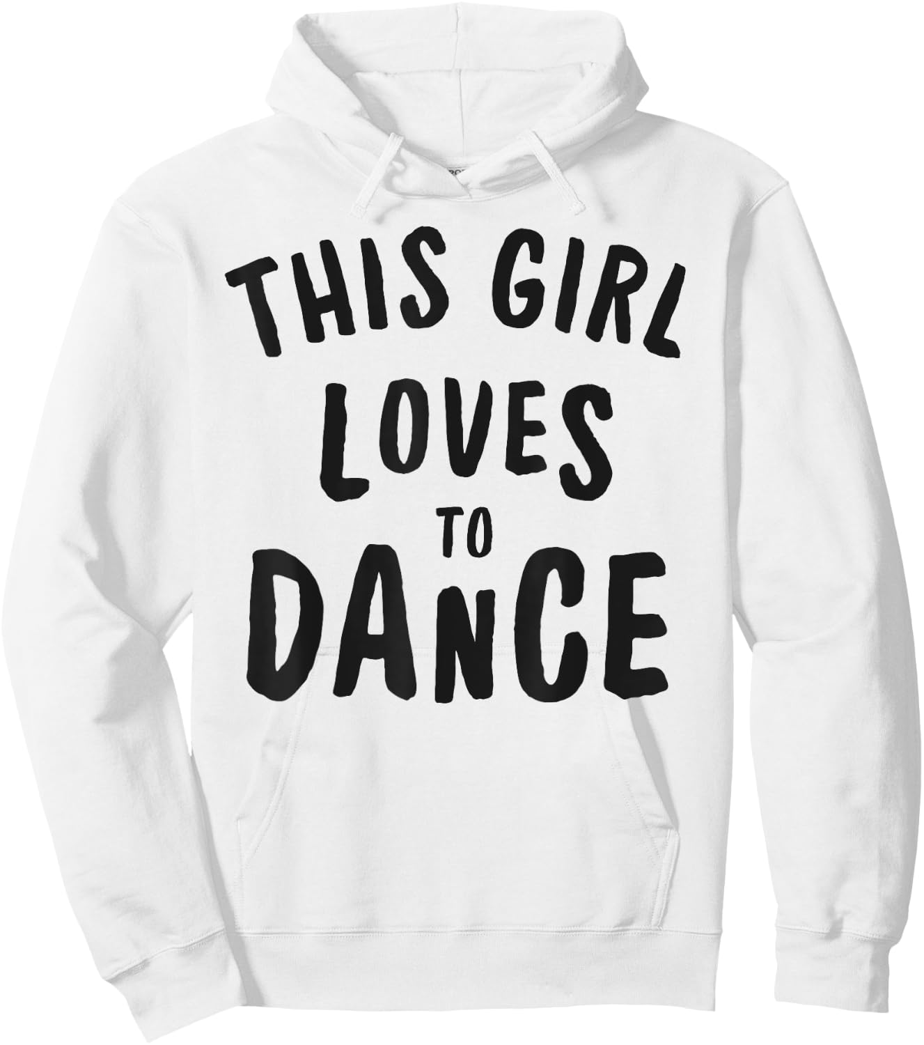 This Girl Loves To Dance Funny Dancer Dancing Gifts Women Hoodie - Hoodie | White