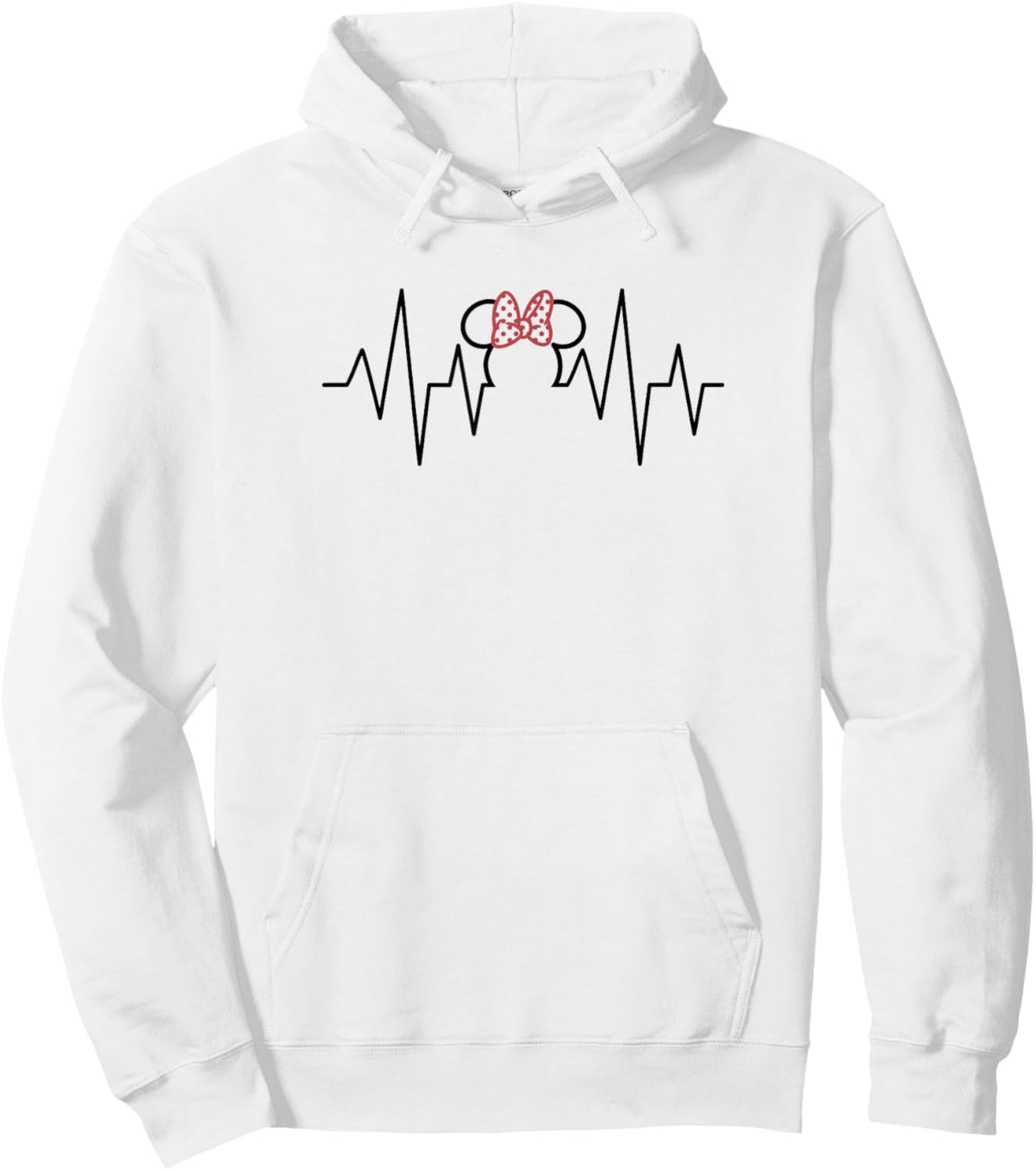 Disney Nurse's Day Minnie Mouse Heartline Hoodie - Hoodie | White
