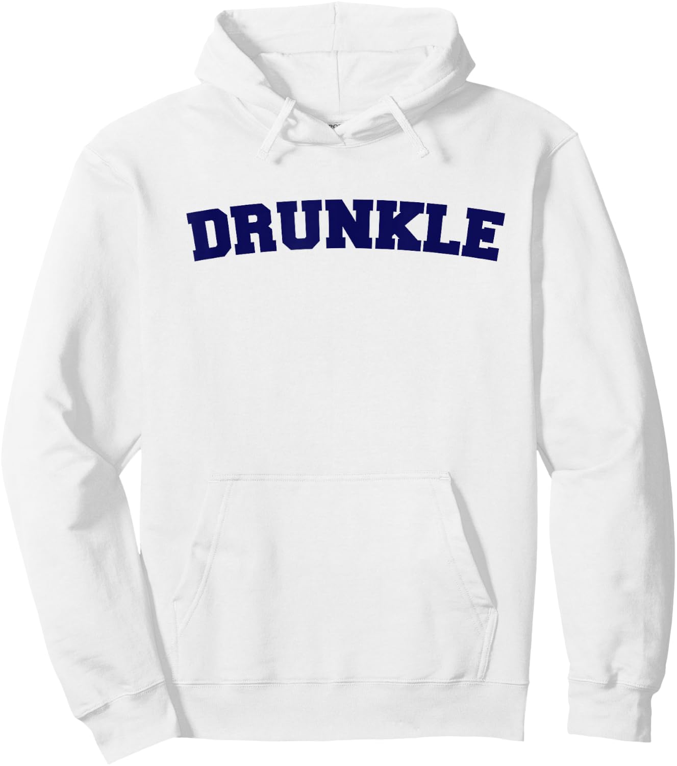 Funny Uncle Drunkle Druncle Humor Hoodie - Hoodie | White