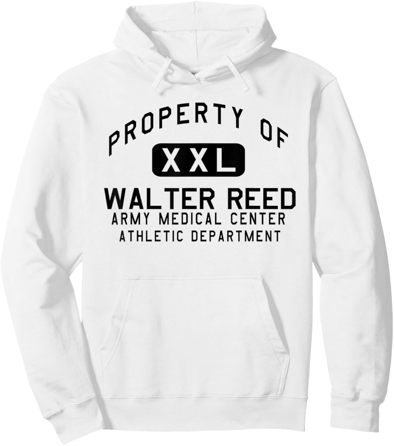 Property of Walter Reed Athletic Department Hoodie - Hoodie | White