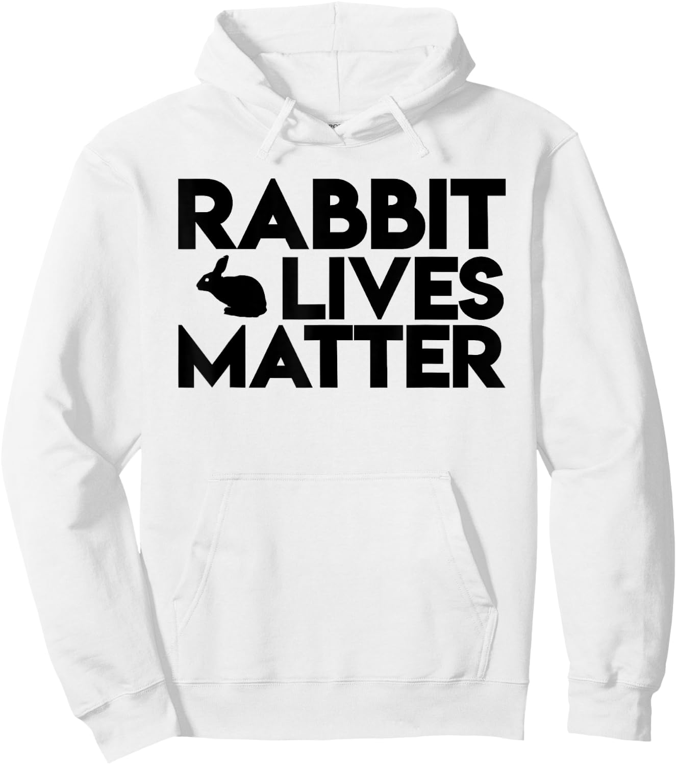 Rabbit Lives Matter - Cute Rabbit Lover Shirt Gift Hoodie - Hoodie | White