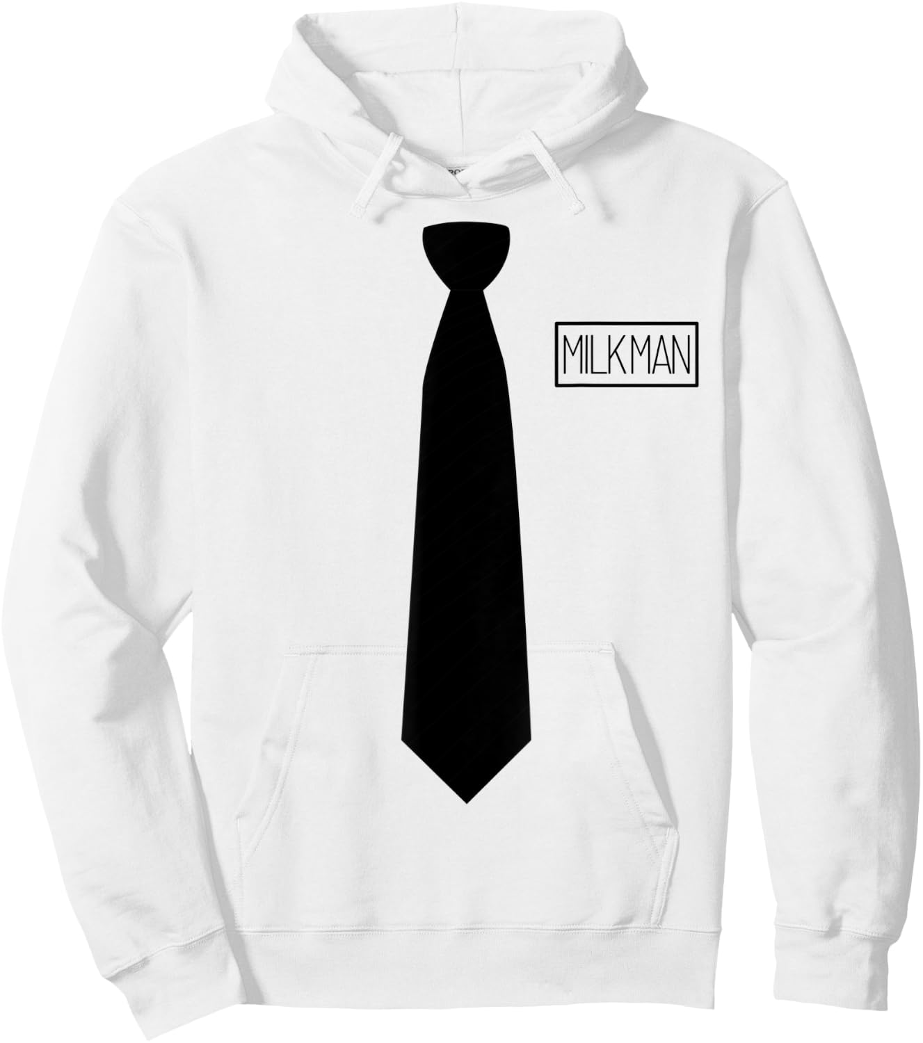 Milk Man Costume Halloween Costume Milk Man Hoodie - Hoodie | White