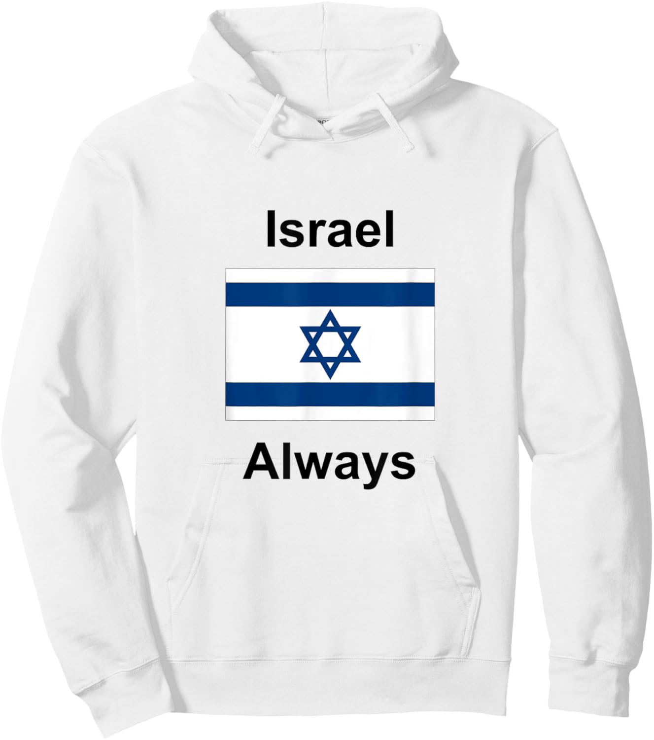 Israel Always Hoodie - Hoodie | White