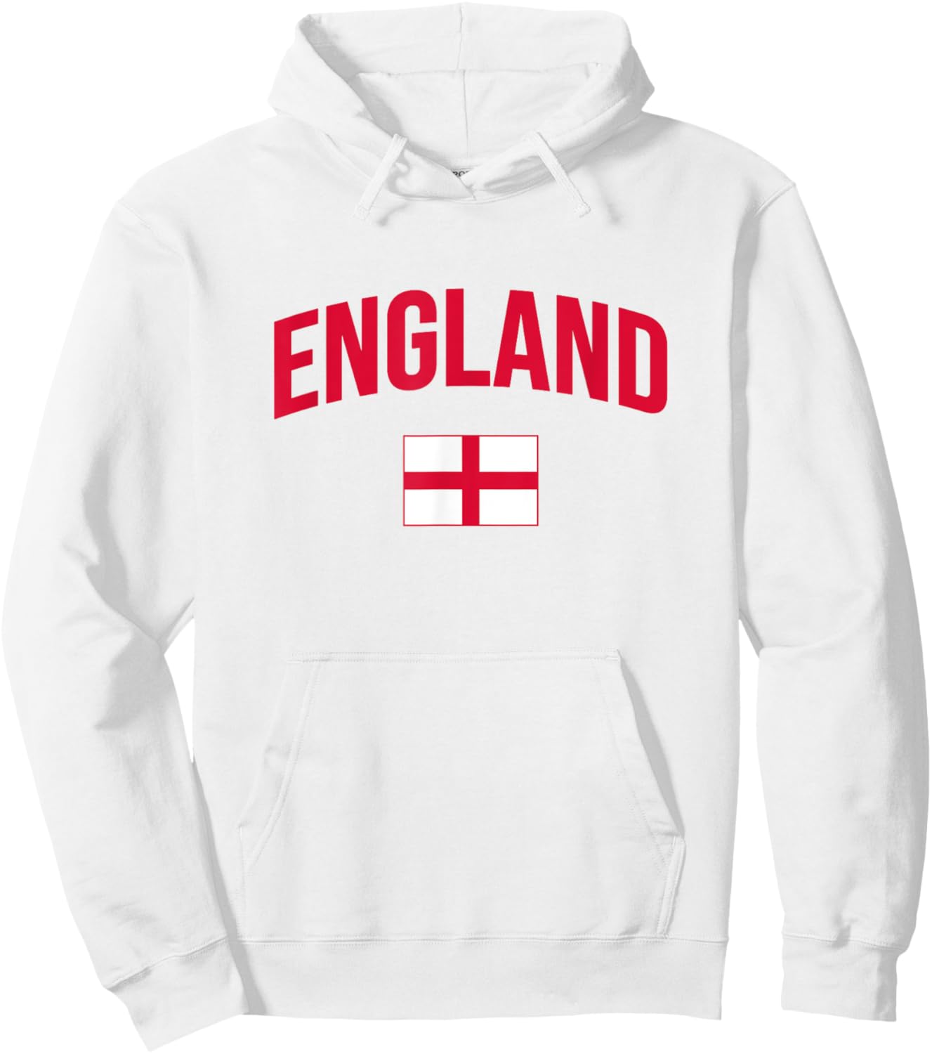 ENGLAND - Throwback Design - Flag of England - Classic Hoodie - Hoodie | White