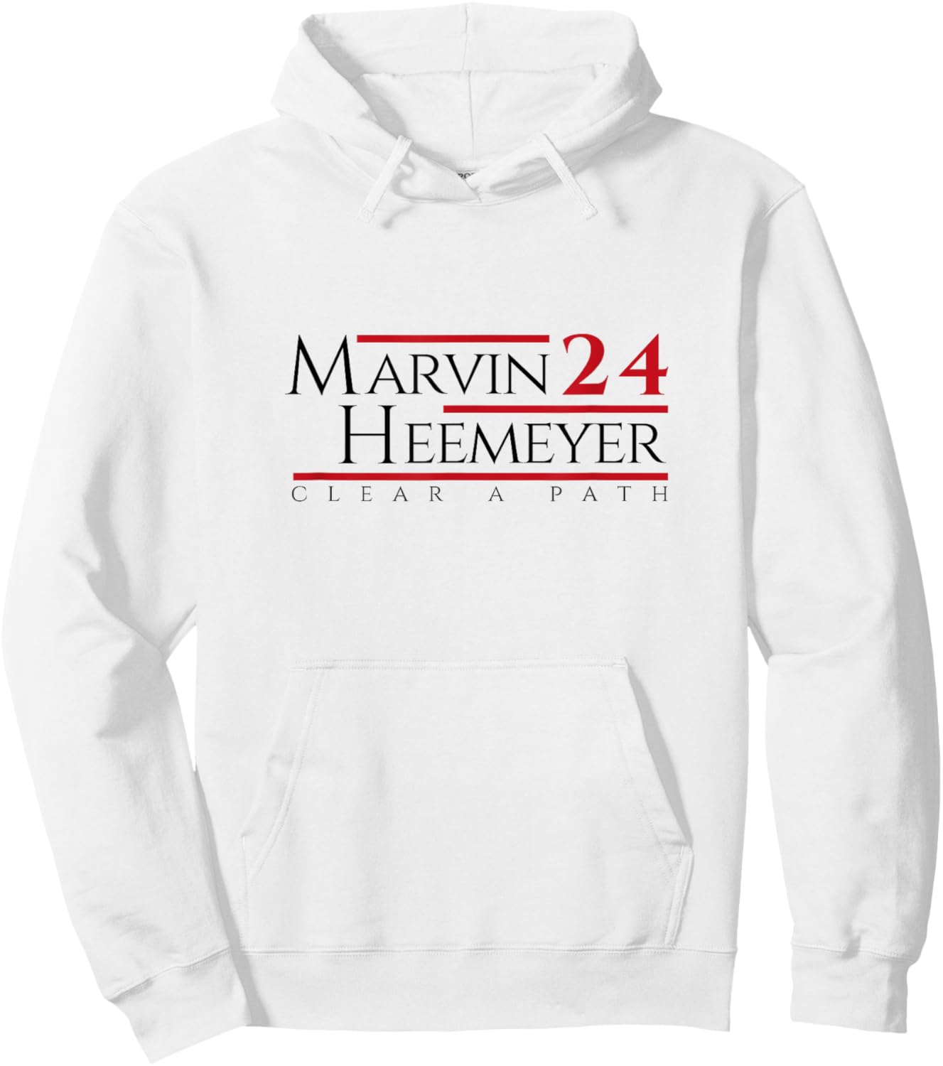 Marvin Heemeyer 2024 Clear A Path Hoodie - Hoodie | White