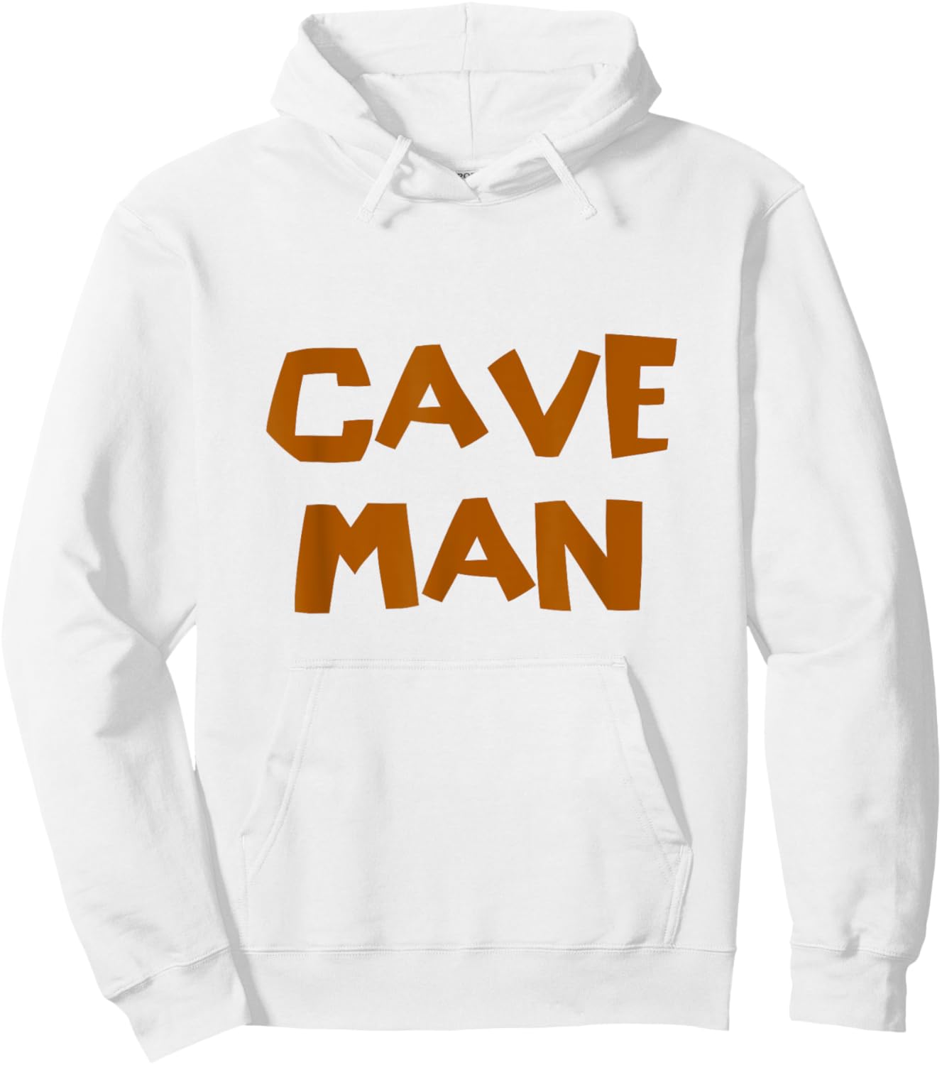 Caveman Halloween Party Costume Cave Rescue Caving Hiking Hoodie - Hoodie | White