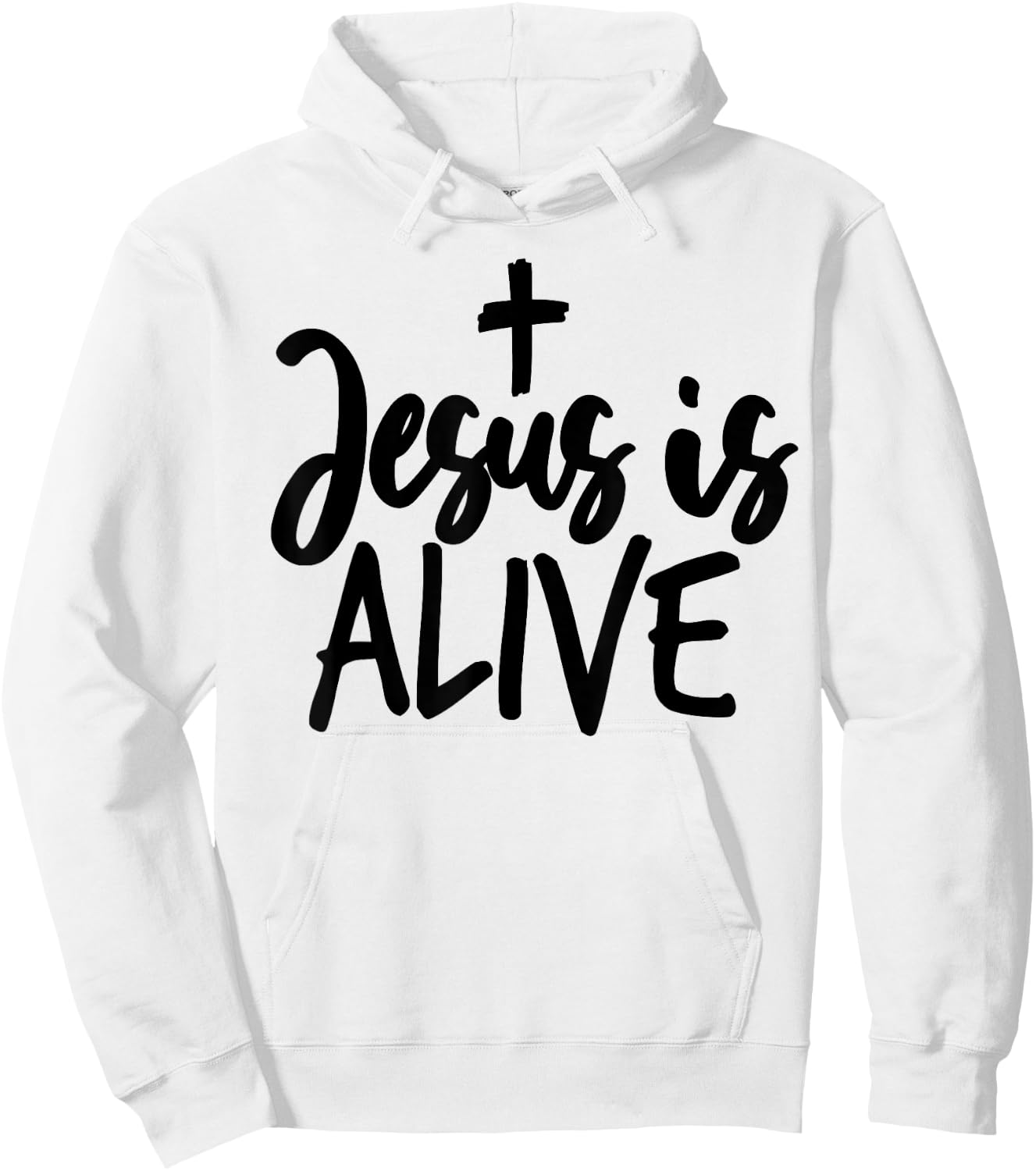 Jesus Is Alive Bible Pride Men Hoodie - Hoodie | White