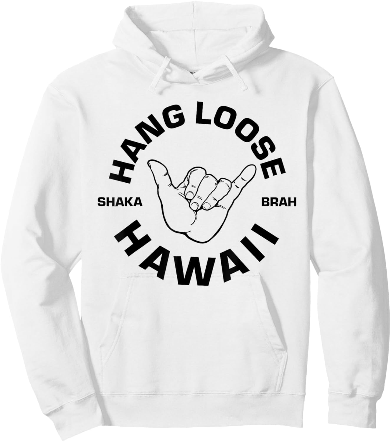 Shaka Brah Hawaiian Shaka Brah Hoodie - Hoodie | White