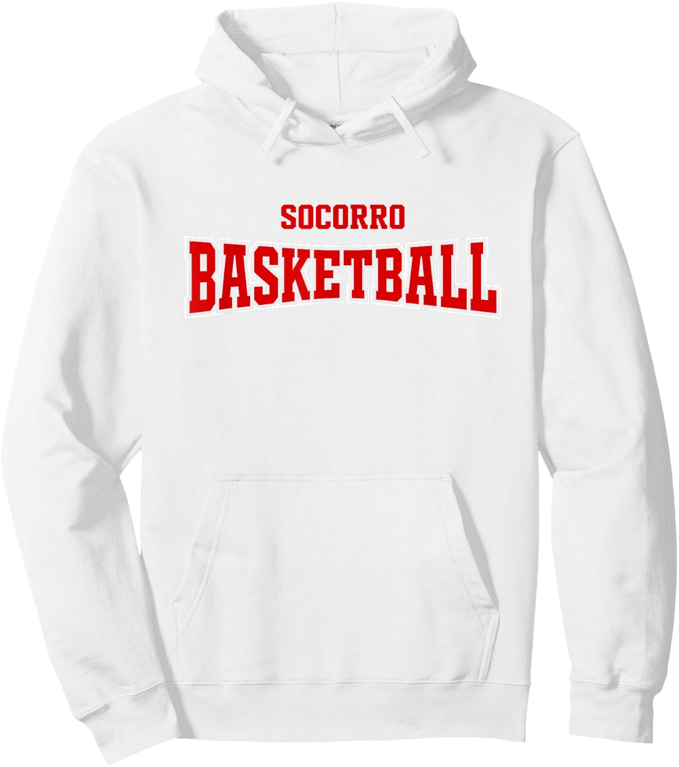 Socorro High School Basketball Warp HS Hoodie - Hoodie | White