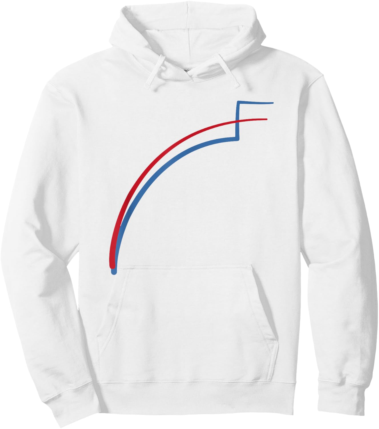 Michigan Wisconsin Trump vs Biden Vote Count Spike Hoodie - Hoodie | White