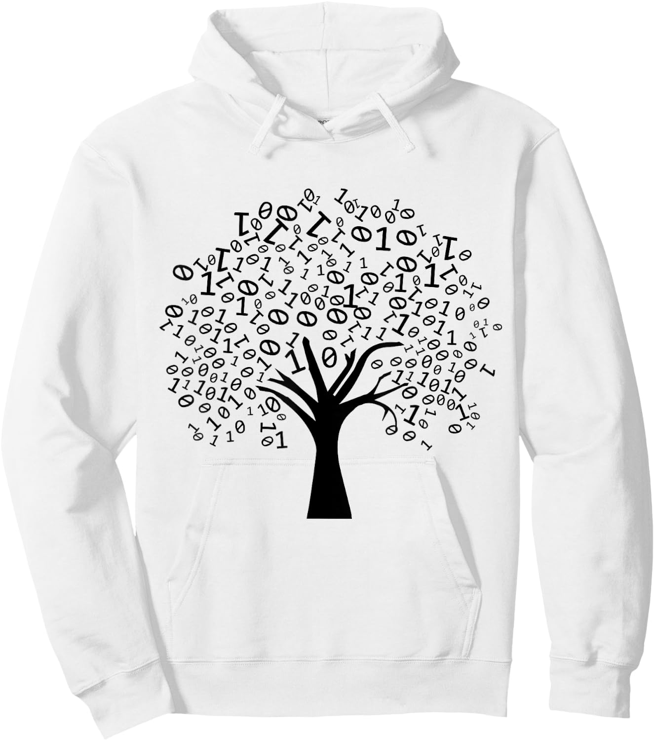 Binary Tree Computer Science Coding Programmer Hoodie - Hoodie | White