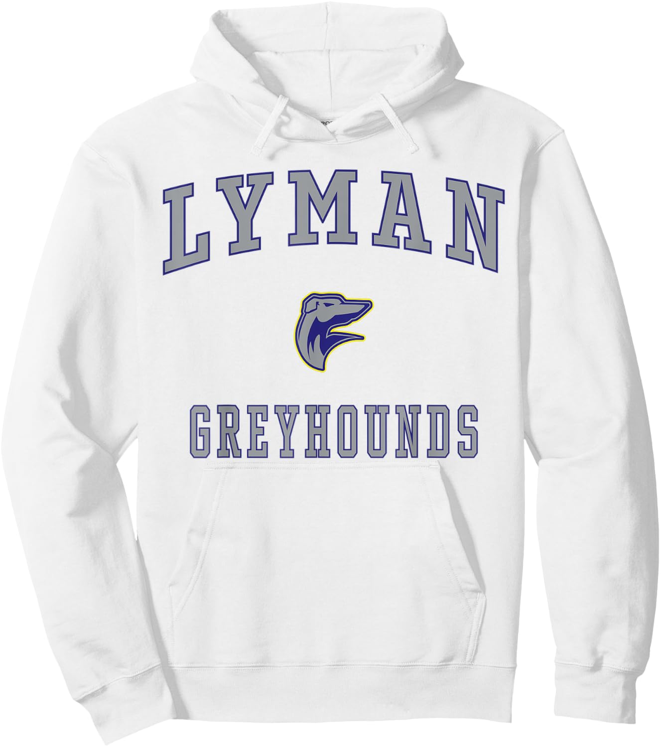 Lyman High School Greyhounds Hoodie - Hoodie | White