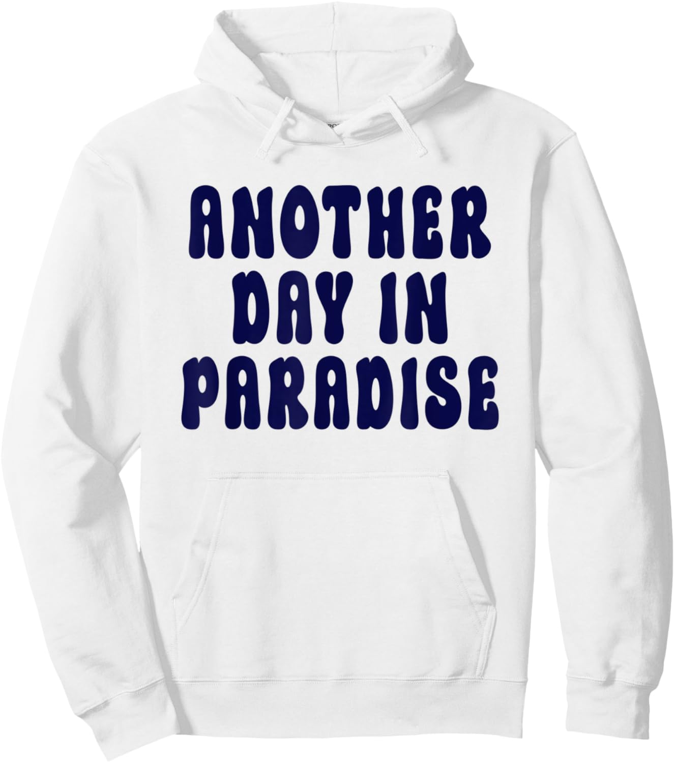 Another Day In Paradise Hoodie - Hoodie | White