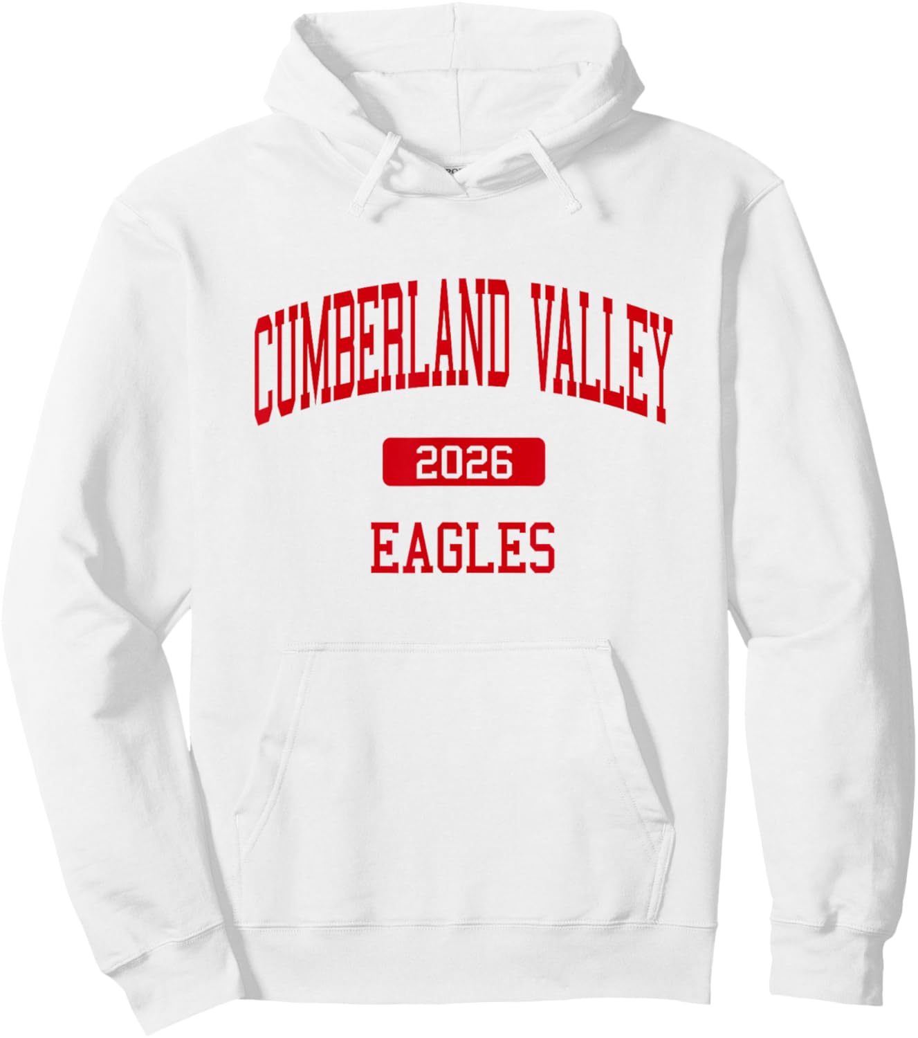 Cumberland Valley HS Class of 2026 Mechanicsburg PA Hoodie - Hoodie | White