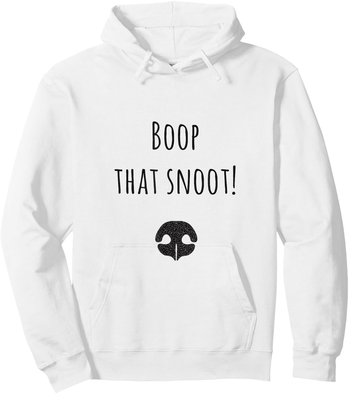 Dog Lovers Gift 'Boop That Snoot' Funny Women Kids Hoodie - Hoodie | White