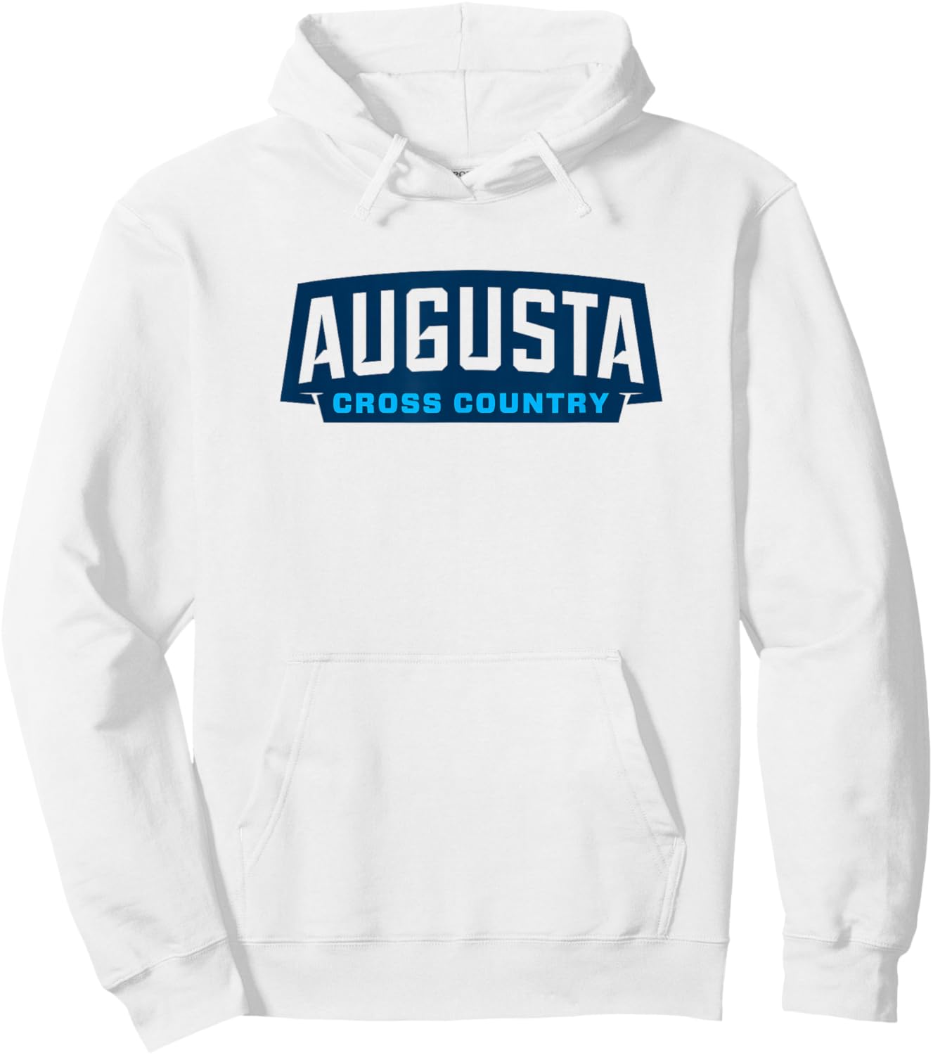 Augusta University Cross Country Jaguars NCAA AUG23 Hoodie - Hoodie | White