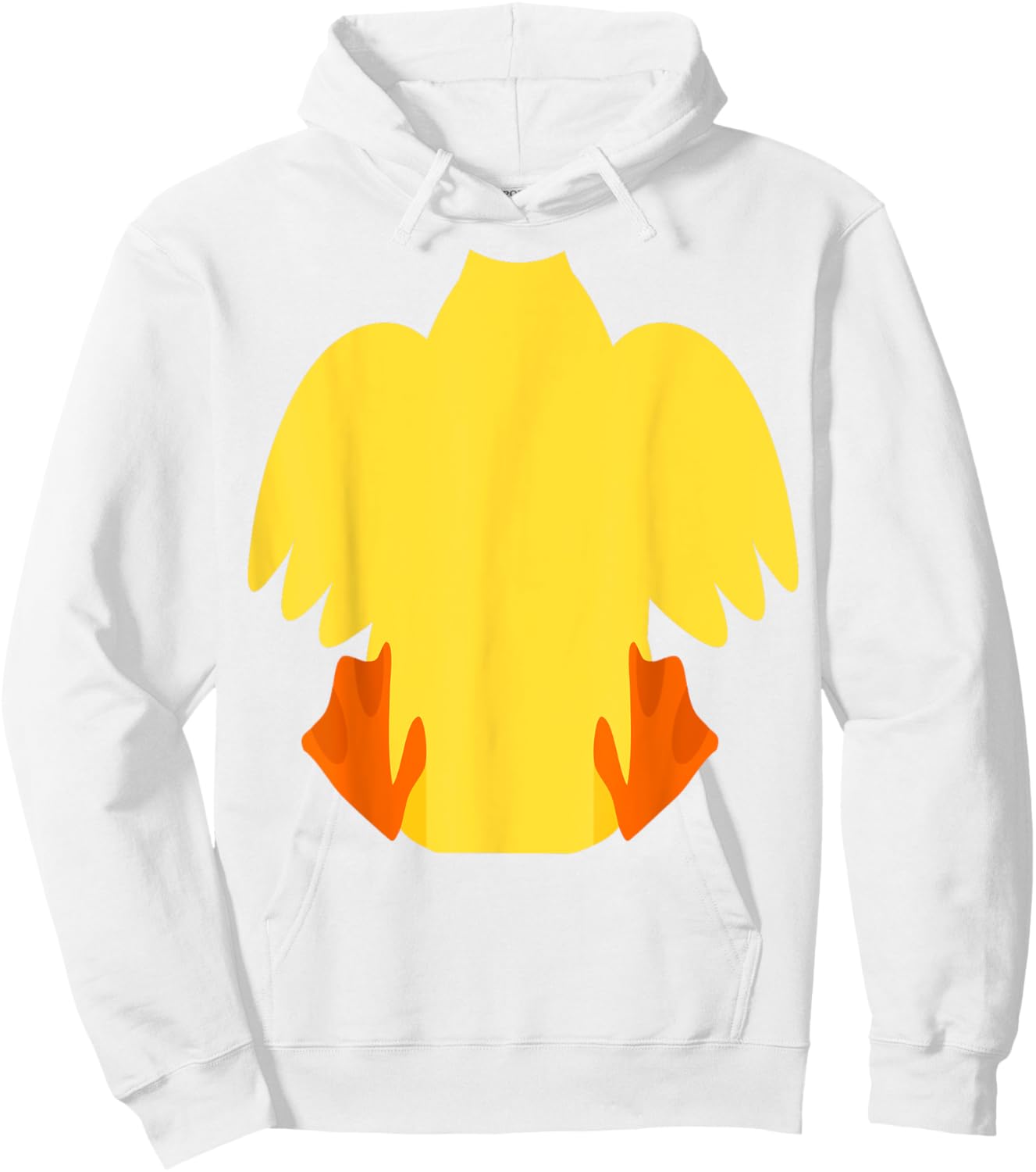 Duck Costume Halloween Little Duck Costume Funny Adults Kids Hoodie - Hoodie | White