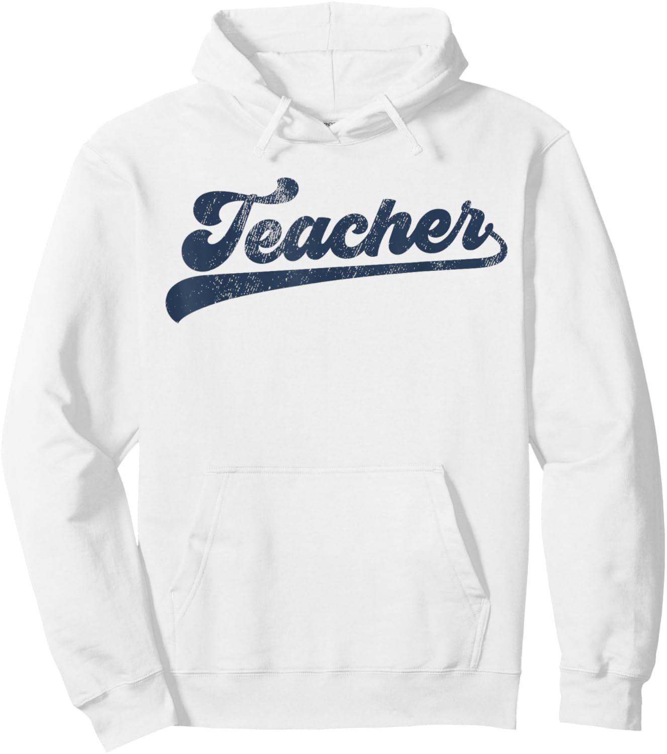 Teacher Gifts Men Women Cute Vintage Graphic Teacher Hoodie - Hoodie | White