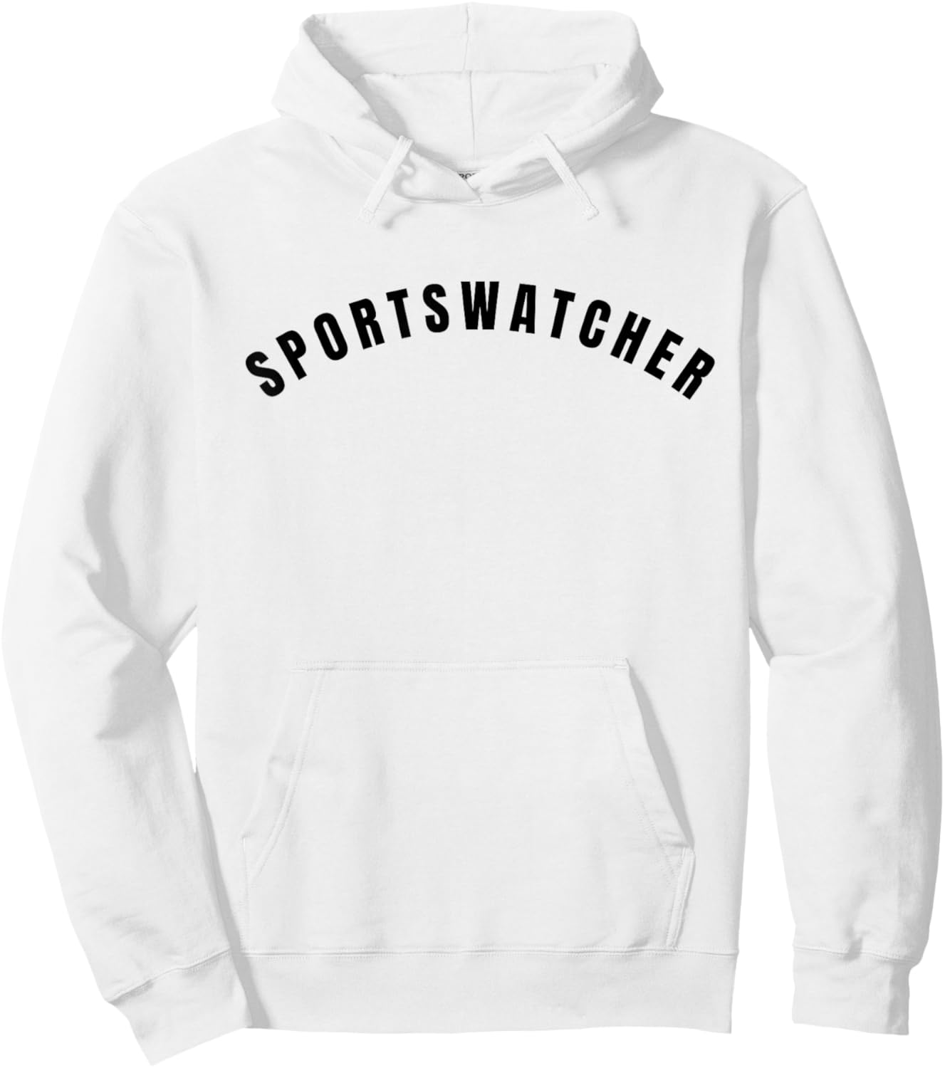 Sports Watcher, Sportswatcher, Fan, American Football Hoodie - Hoodie | White