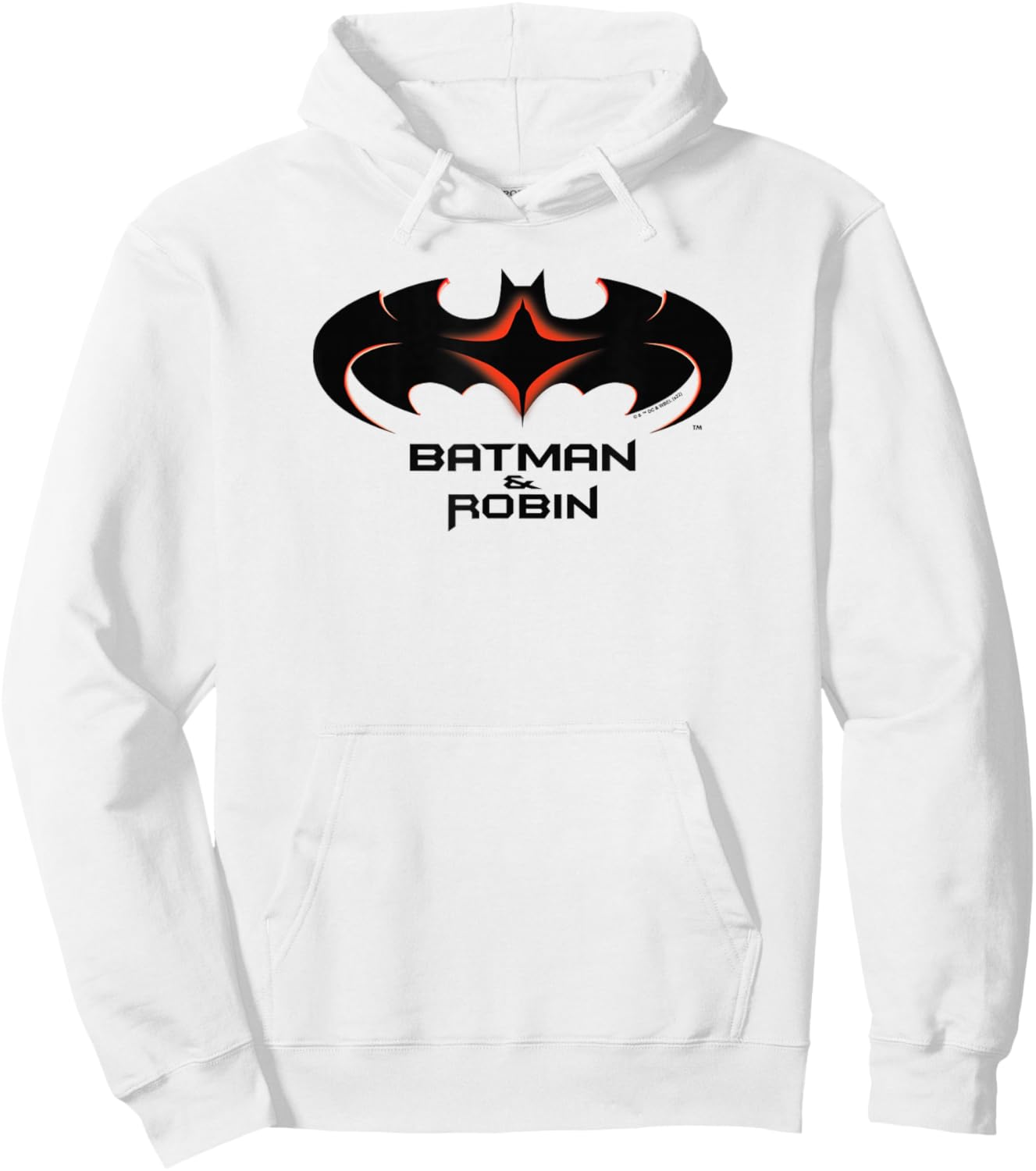 Batman & Robin (1997) Logo and Symbol Hoodie - Hoodie | White