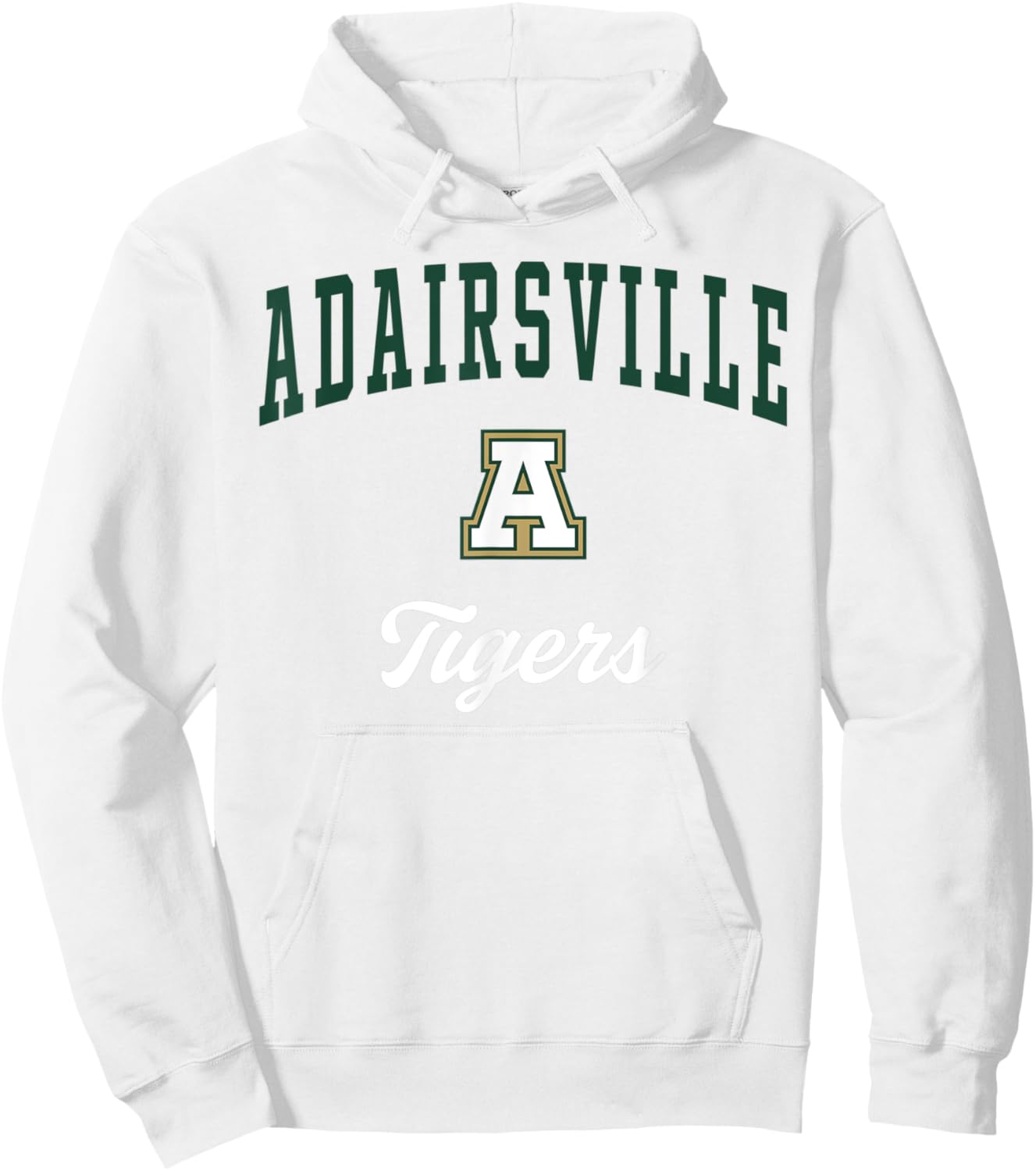 Adairsville High School Tigers Hoodie - Hoodie | White