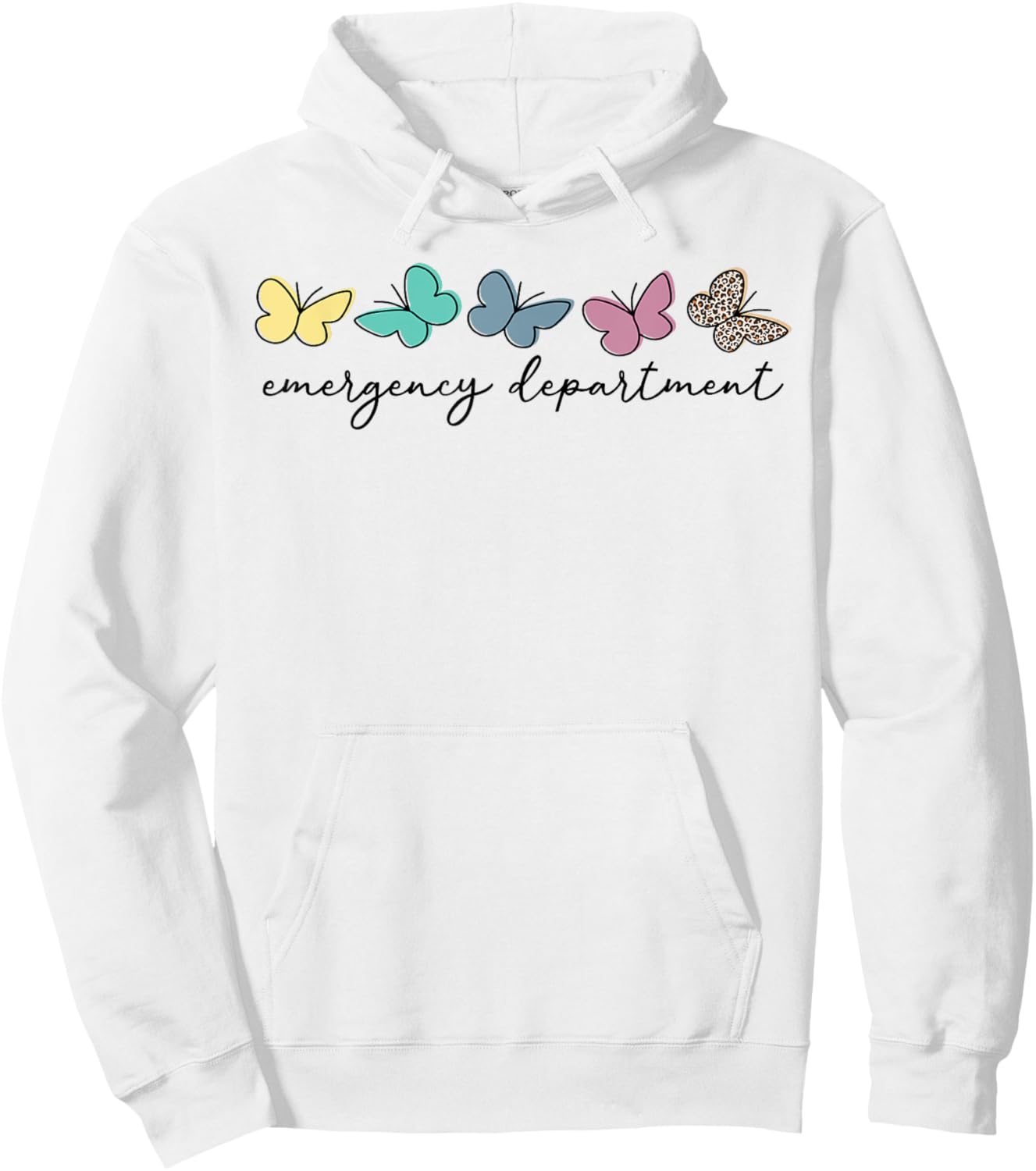 Emergency Department Emergency Room Healthcare Hoodie - Hoodie | White