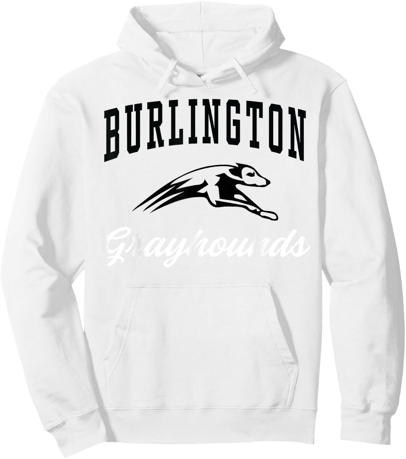 Burlington High School Grayhounds C3 Hoodie - Hoodie | White