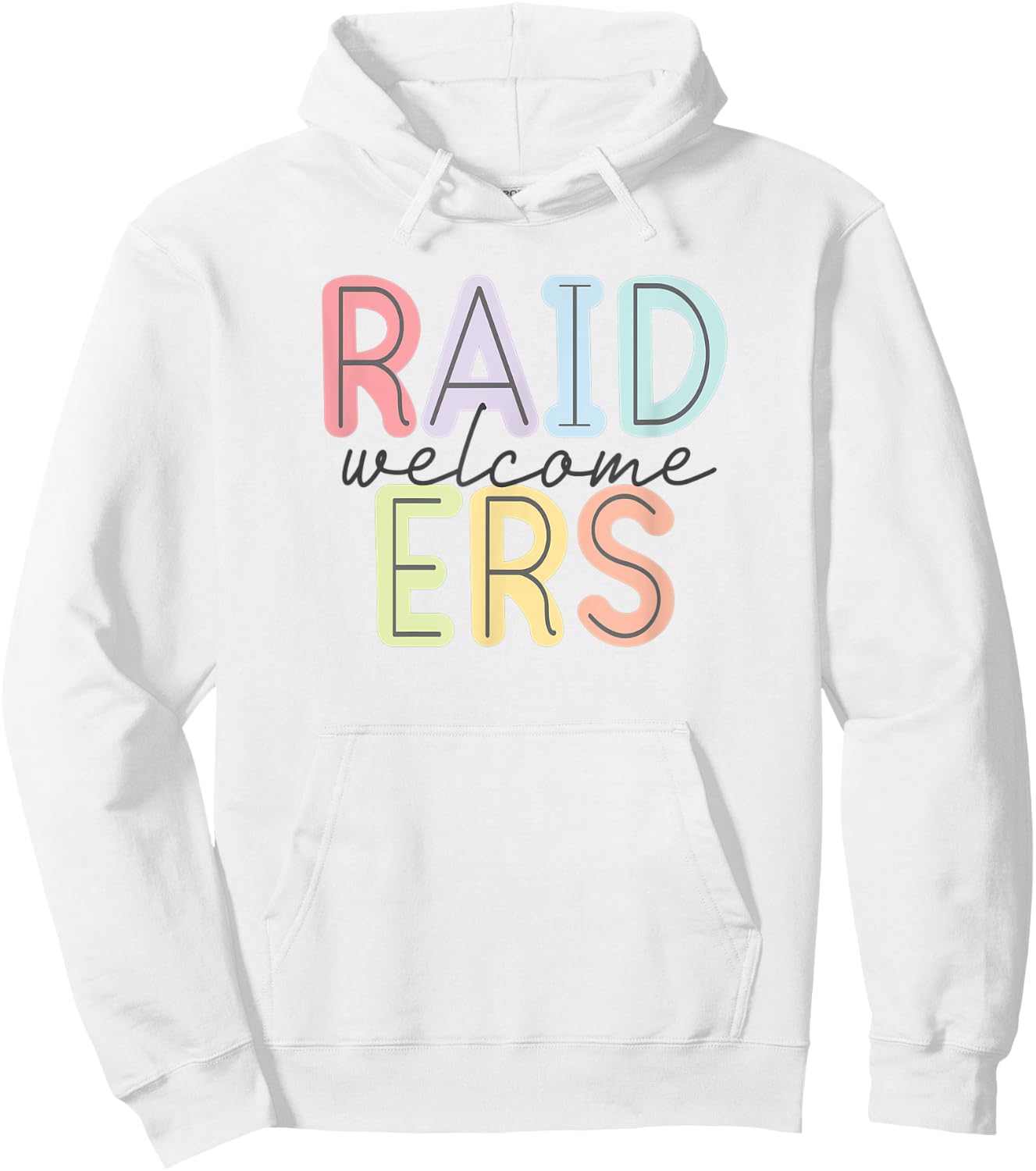 Welcome Fans and Family Hoodie - Hoodie | White