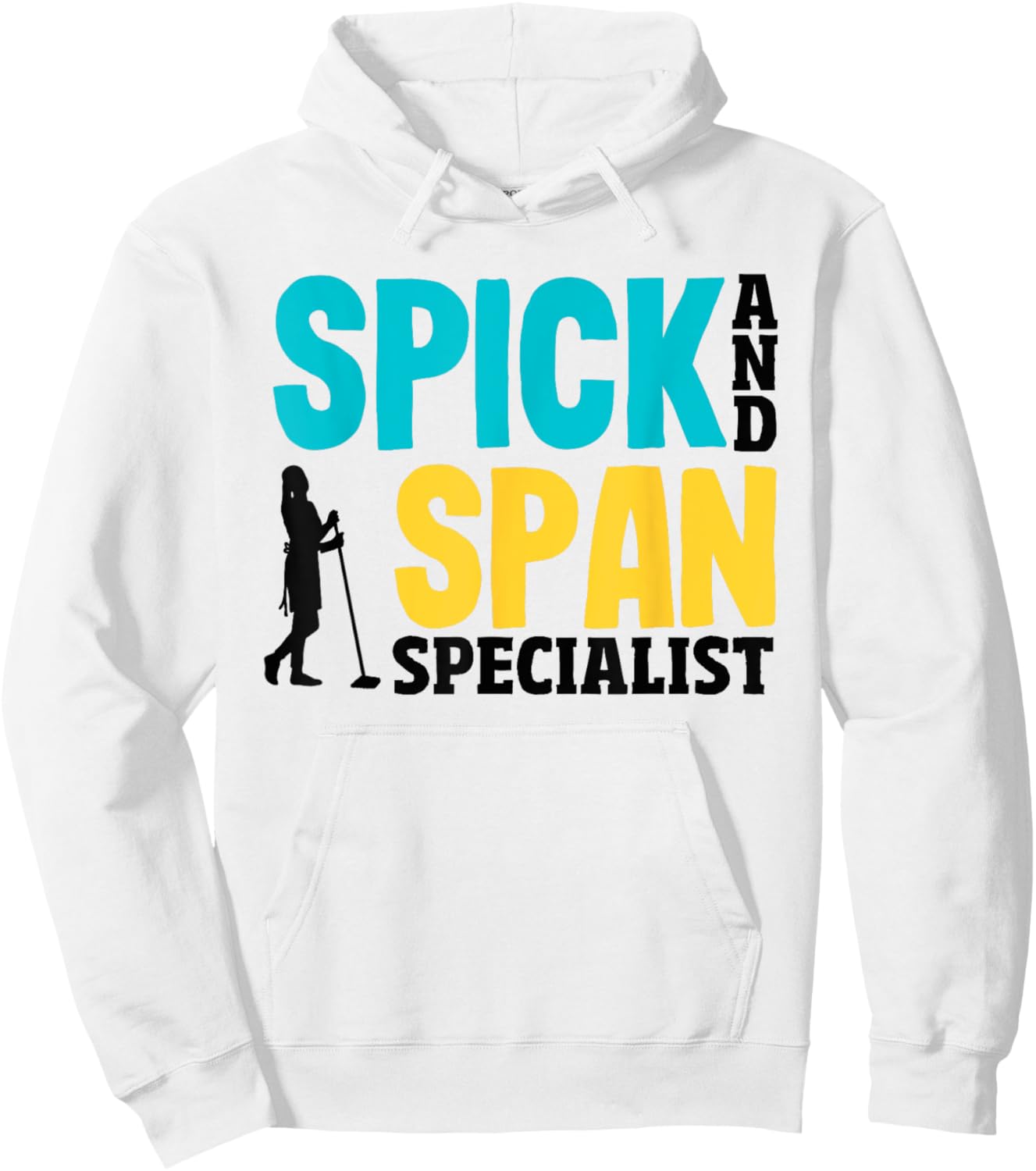 Spick and Span Specialist Clean Team Hoodie - Hoodie | White
