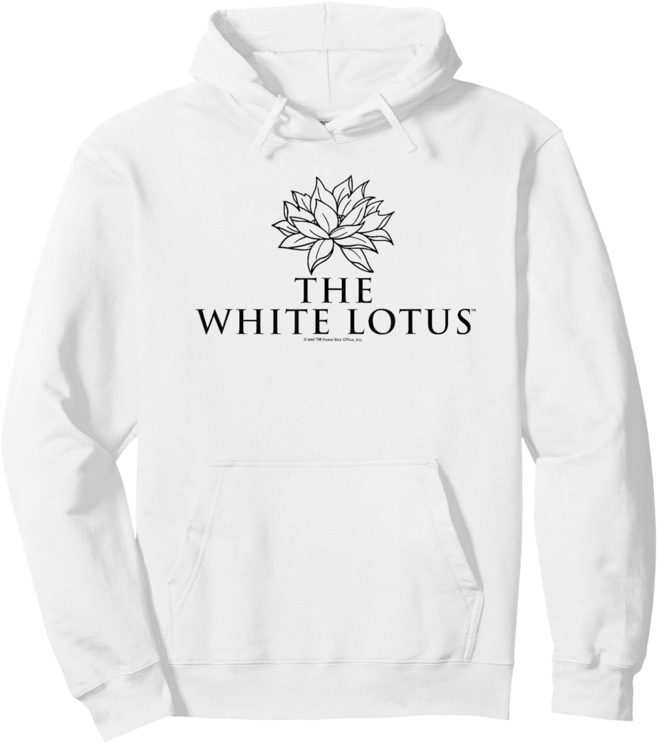 Stacked Logo Lights Hoodie - Hoodie | White
