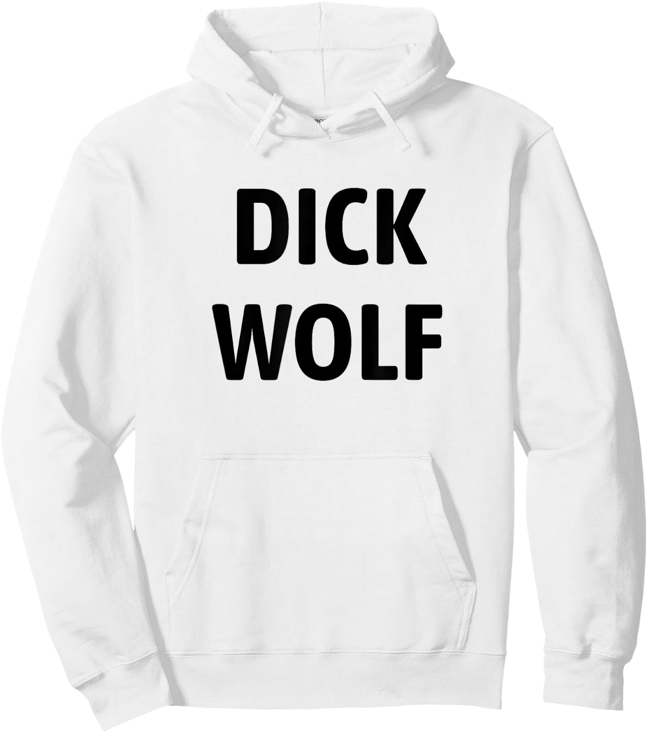 Dick Wolf Hoodie - Hoodie | White