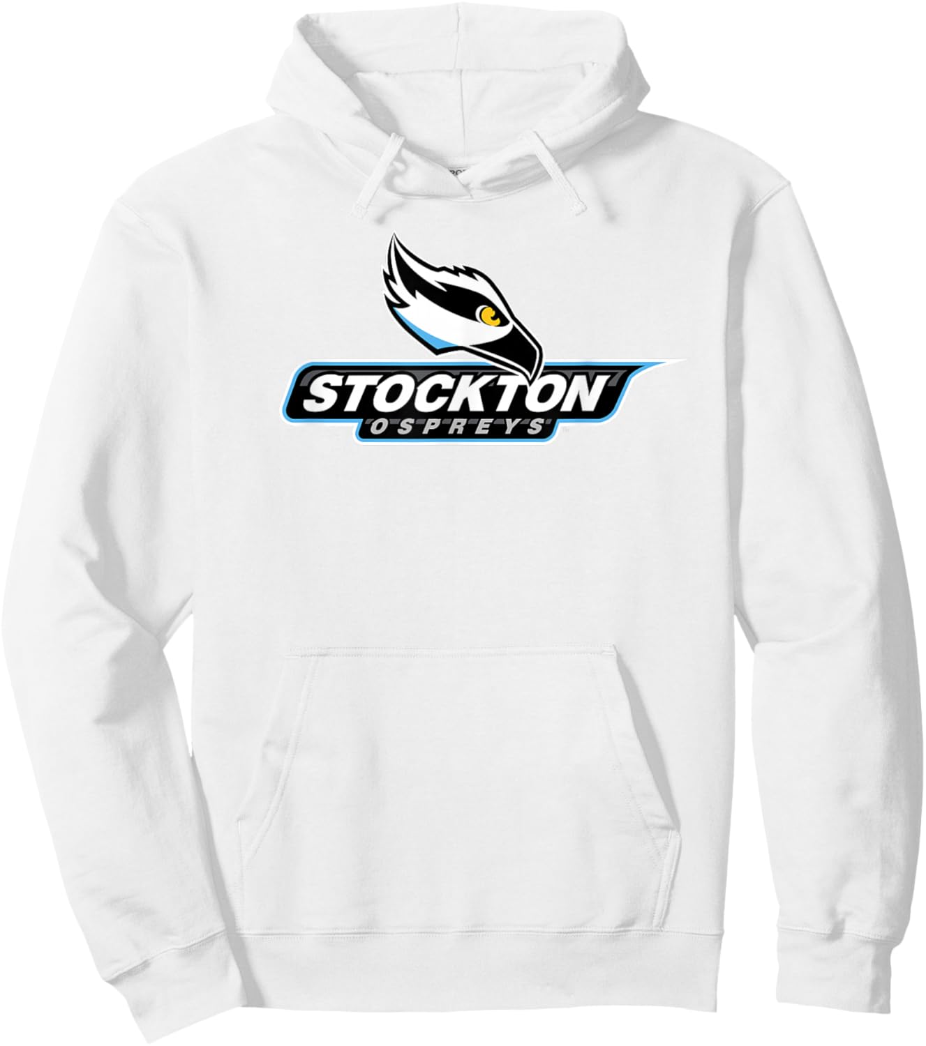 Stockton University Ospreys Logo Hoodie - Hoodie | White