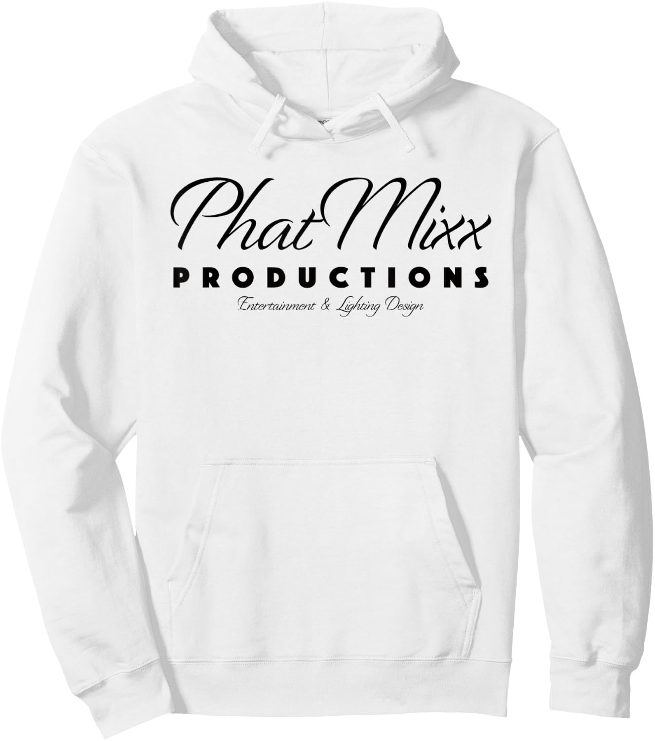 Phat Mixx Productions - Clean Logo Hoodie - Hoodie | White