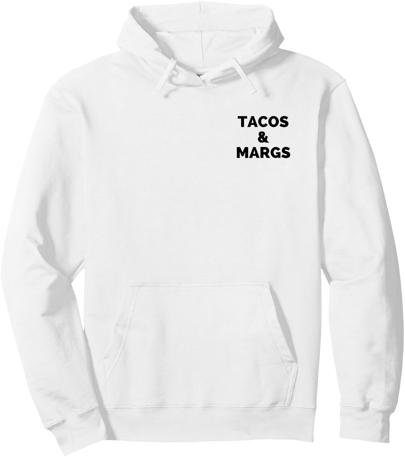 Tacos and Margs Funny Cinco De Mayo Tacos and Margaritas Hoodie - Hoodie | White