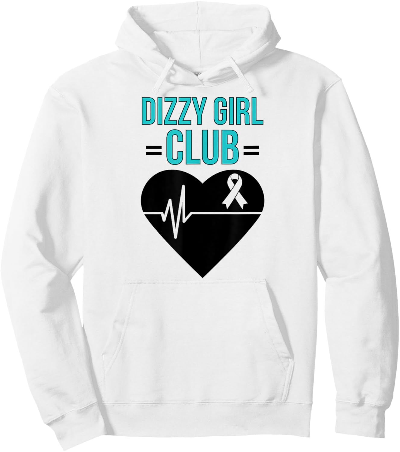 POTS Warrior Postural Orthostatic Tachycardia Syndrome Hoodie - Hoodie | White