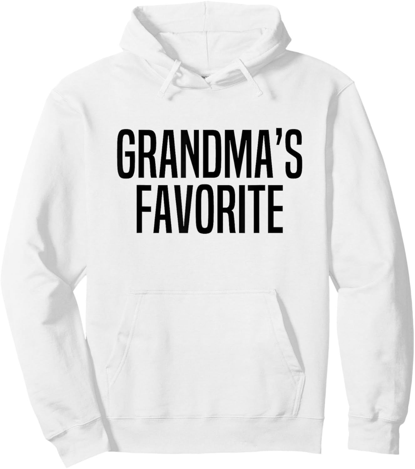 Grandma's Favorite Hoodie - Hoodie | White