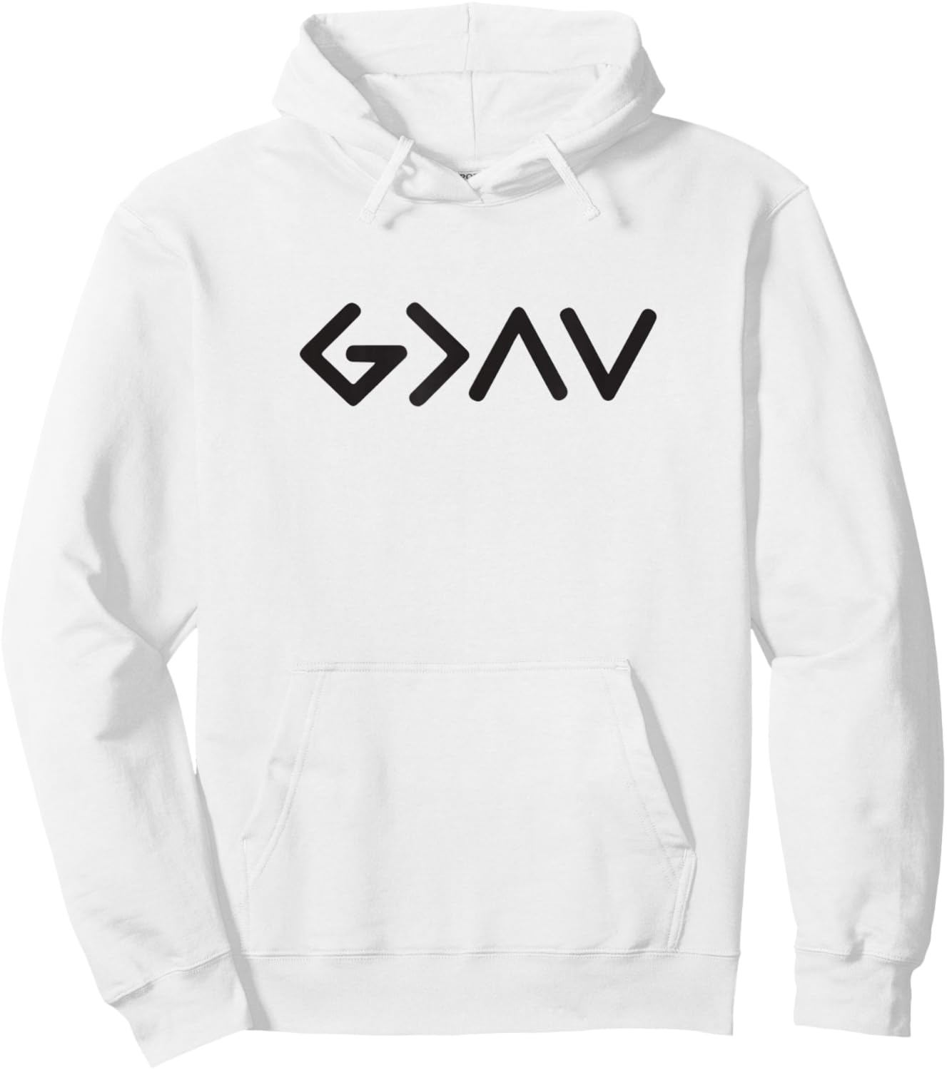 God is Faithful More Than Highs and Lows Christian Men Women Hoodie - Hoodie | White