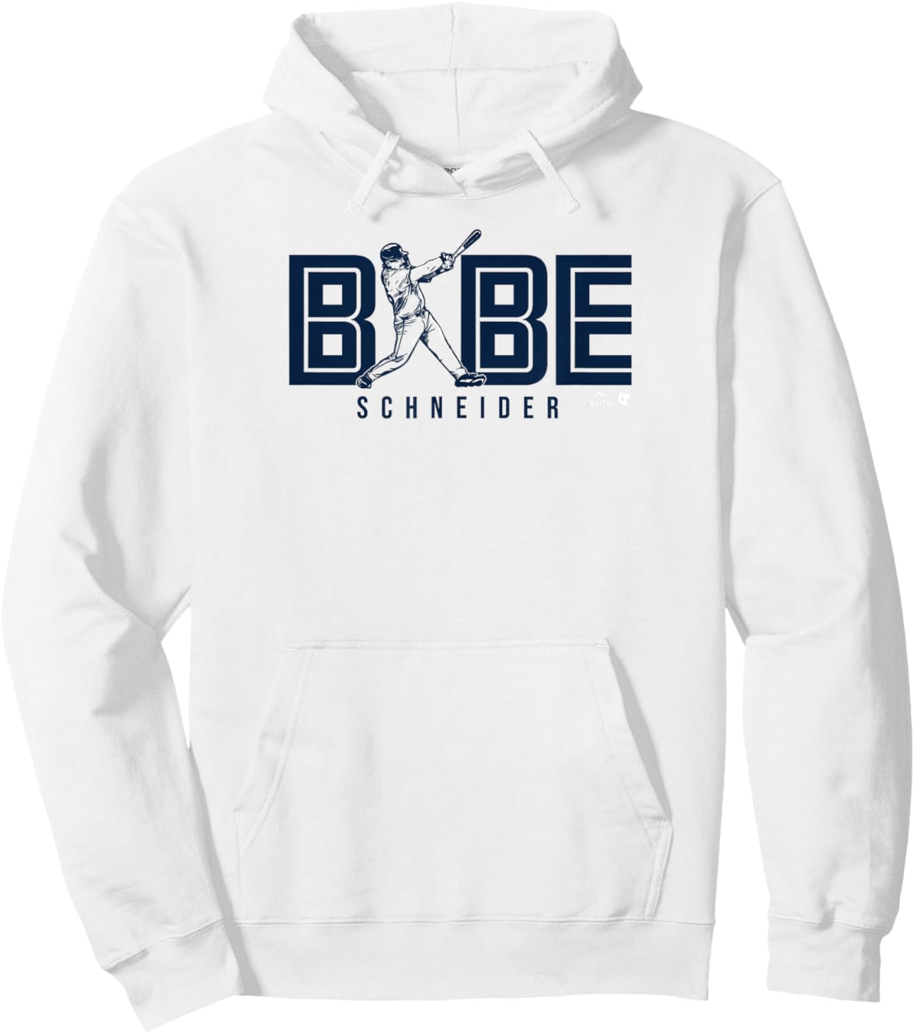 Davis Schneider: Babe - Toronto Baseball Hoodie - Hoodie | White