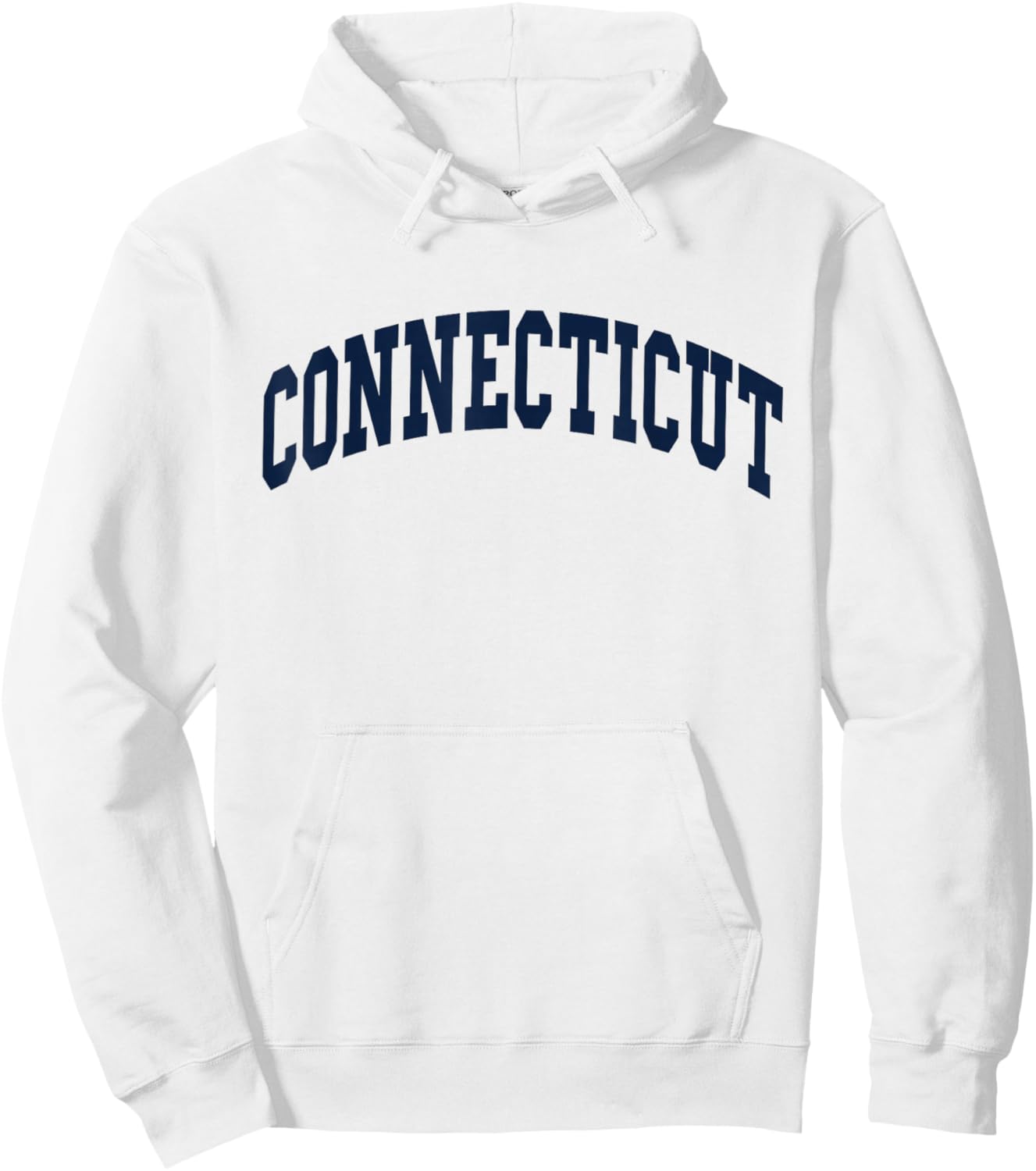 Connecticut - Throwback Design - Classic Hoodie - Hoodie | White
