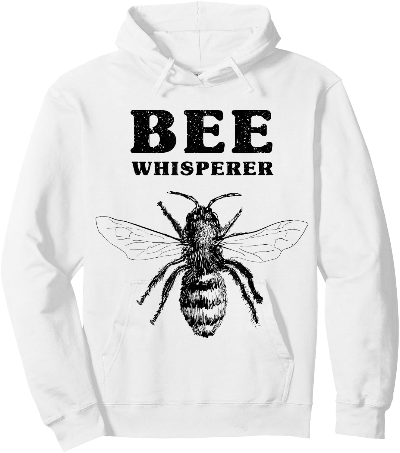 Bee Whisperer T Shirt Funny Beekeeping Lover Gift Hoodie - Hoodie | White