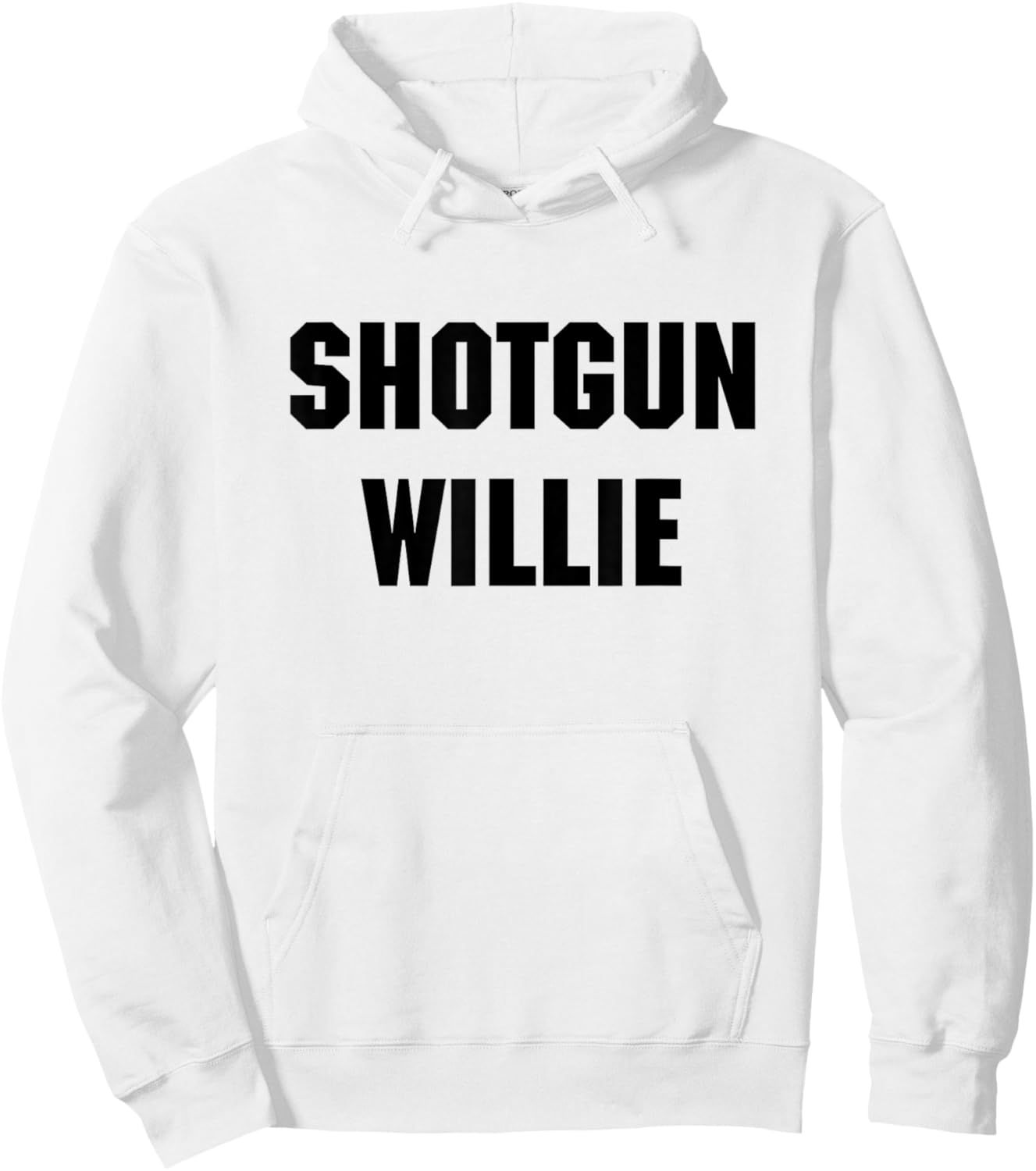 Shotgun Willie Hoodie - Hoodie | White