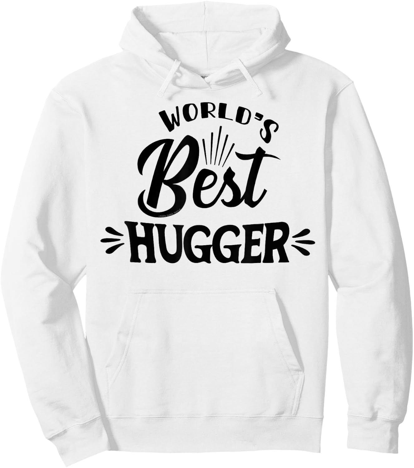 World's BEST Hugger for Mom Dad Grandma Grandpa-World's Best Hoodie - Hoodie | White