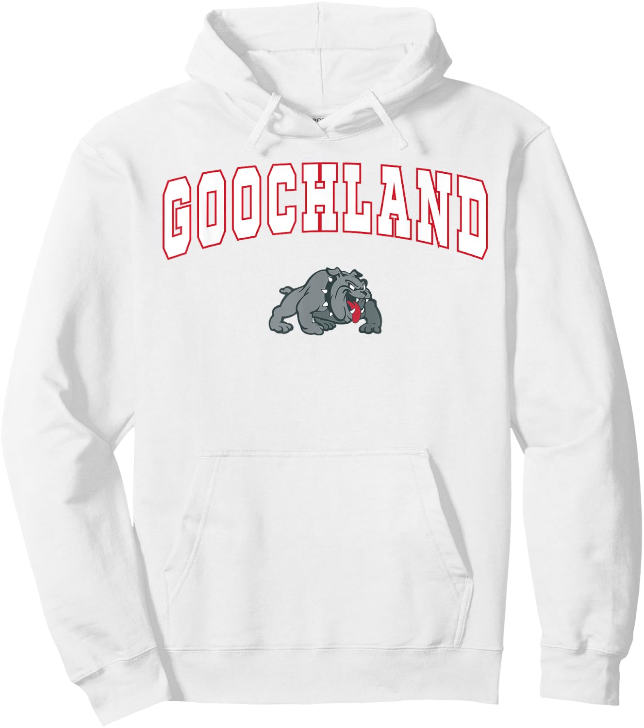 Goochland High School Bulldogs Hoodie - Hoodie | White