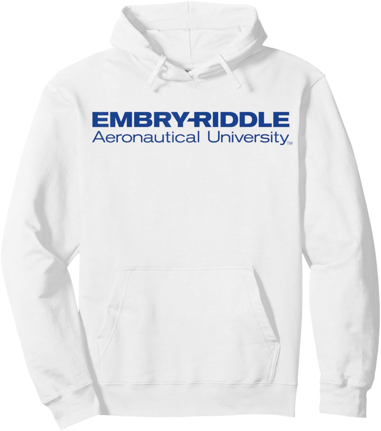 License Champs | Embry Riddle Eagles Yellow Classic Fit Hoodie - Hoodie | White