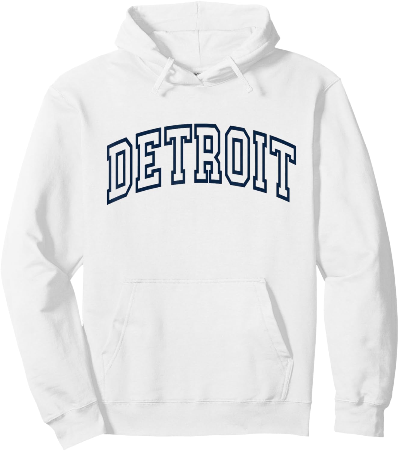 DETROIT - Throwback Design - Classic Hoodie - Hoodie | White
