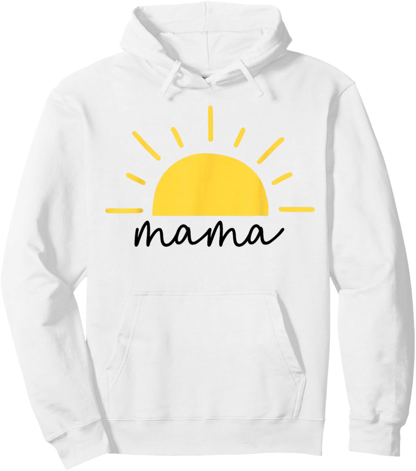 Mama of the 1st Birthday First Trip Around the Sun Space Hoodie - Hoodie | White