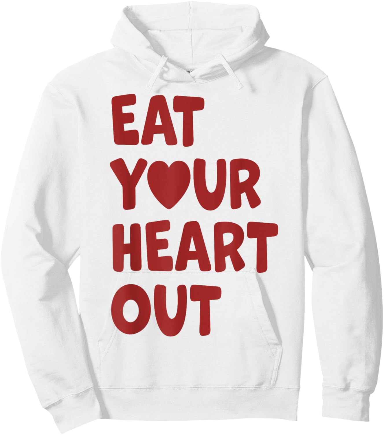 Eat Your Heart Out Hoodie - Hoodie | White