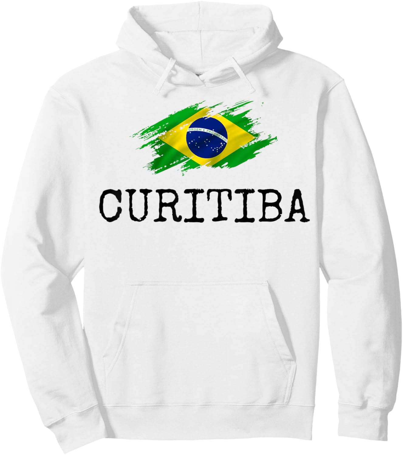 Curitiba Brazil Country City Brazilian Fun Women Men Manaus Hoodie - Hoodie | White