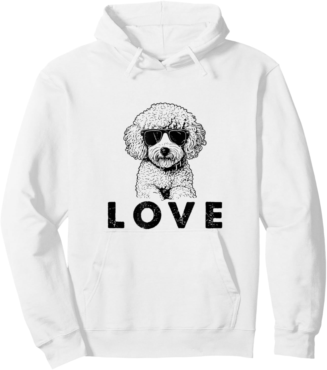 I Love My Poochon Dog Gifts for Dog Lovers Men Women Poochon Hoodie - Hoodie | White