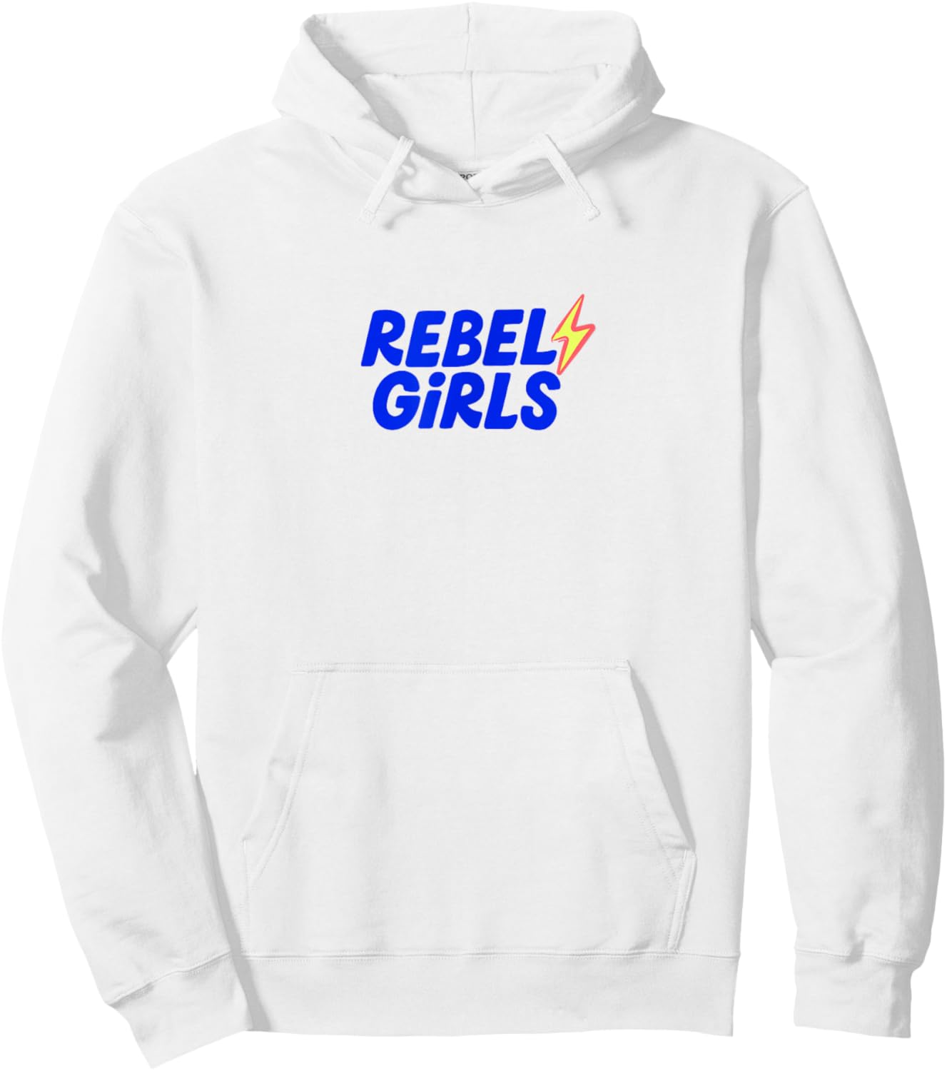 Rebel Girls Logo Hoodie - Hoodie | White